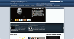 Desktop Screenshot of inteligenciadenegocio.mx