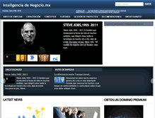 Tablet Screenshot of inteligenciadenegocio.mx